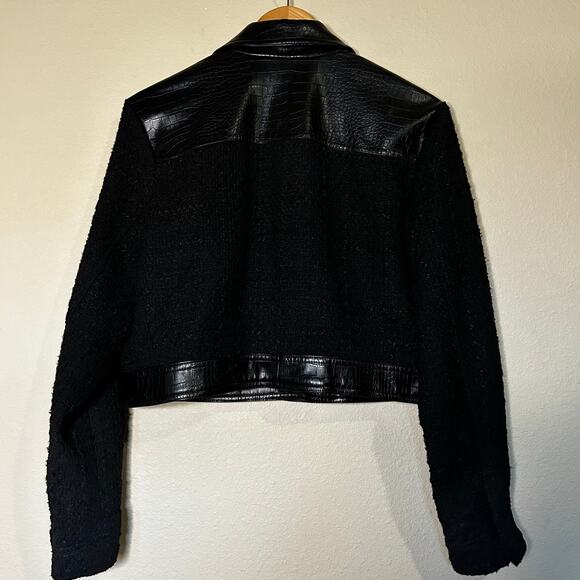 Christian Lacroix Black Cropped Jacket - Picture 4 of 10